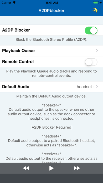 Screenshot #2 pour A2DPblocker - Bluetooth Mono