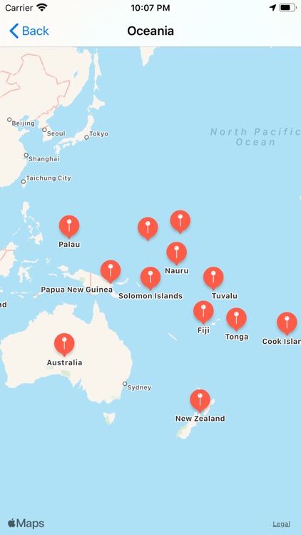 Oceania Countries screenshot-4