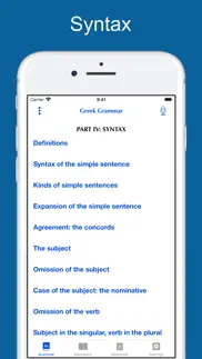 a greek grammar for colleges iphone screenshot 4