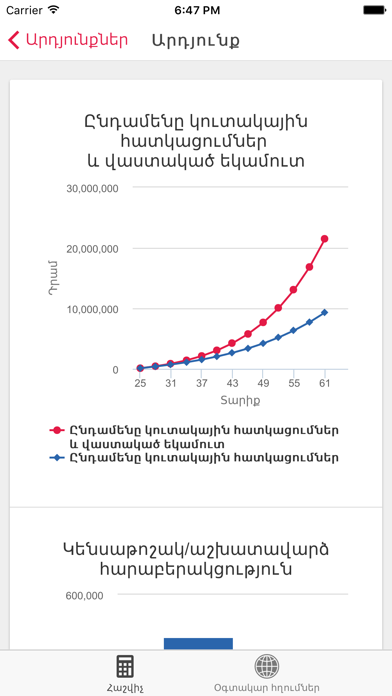 Screenshot #3 pour ABCFinance Pension Calculator