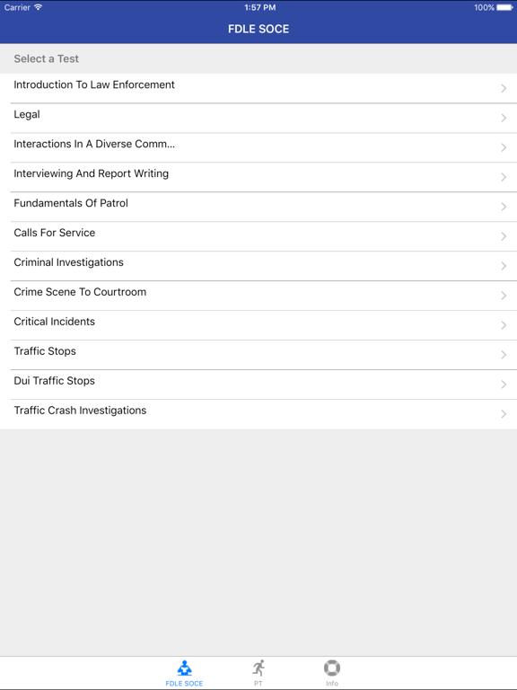 Screenshot #4 pour FDLE SOCE - Police Officer
