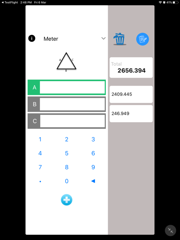 Calculator-Land Area app screenshot 3