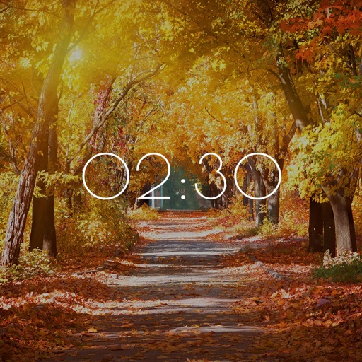 Autumn Clock HD icon