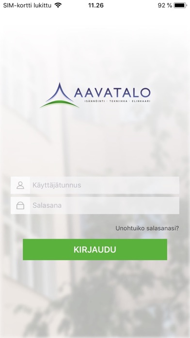 Aavatalo Screenshot