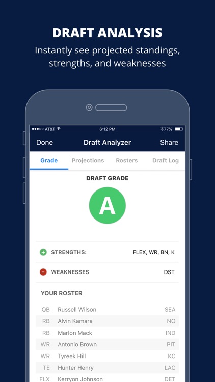 Fantasy Football Draft Wizard screenshot-4
