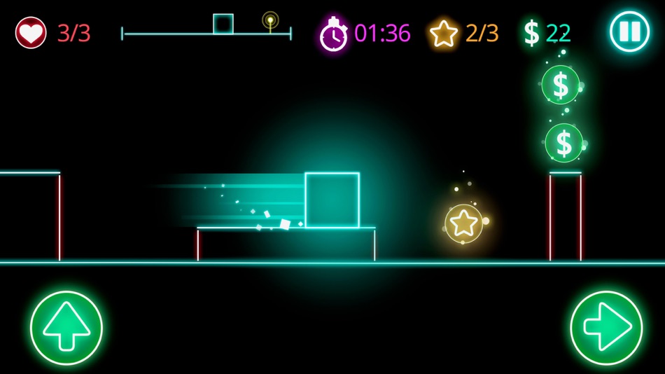#2. Glow obstacle course (iOS) 由: PLAYTOUCH