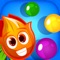 Play and enjoy challenges included in our awesome bubble shooter game