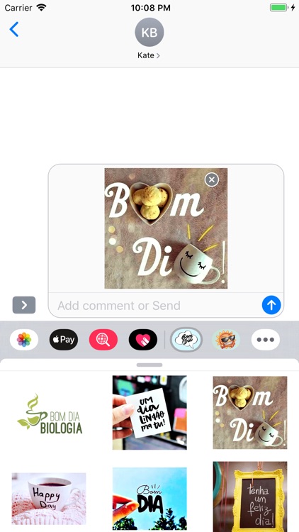 Bom Dia Stickers screenshot-3