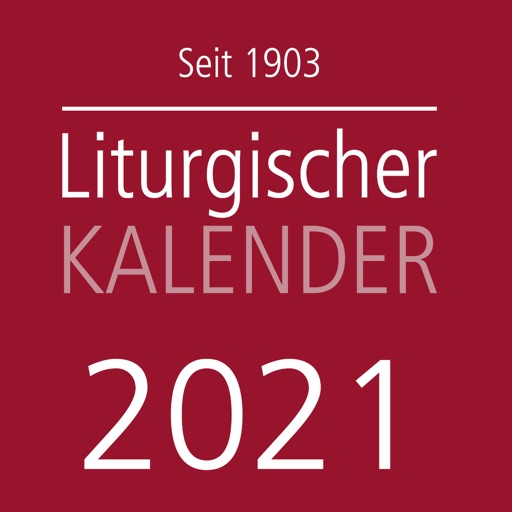 Liturgischer Kalender 2021