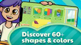 Game screenshot KidCam: Learn Shapes & Colors apk