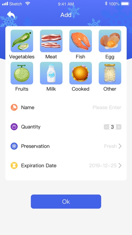 Food record-My refrigerator