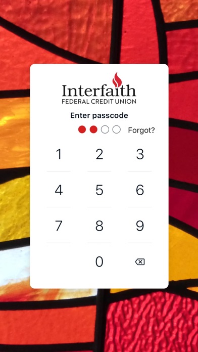 Interfaith FCU Mobile screenshot 2