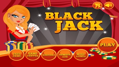 Blackjack Card Casino Bet 21 Screenshot