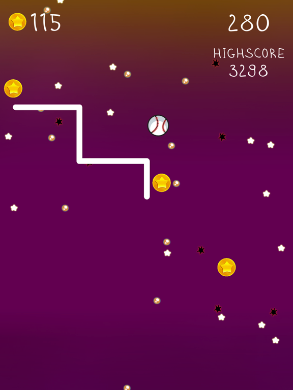 Tap Stairs Bounce Ball Forever iPad screenshot
