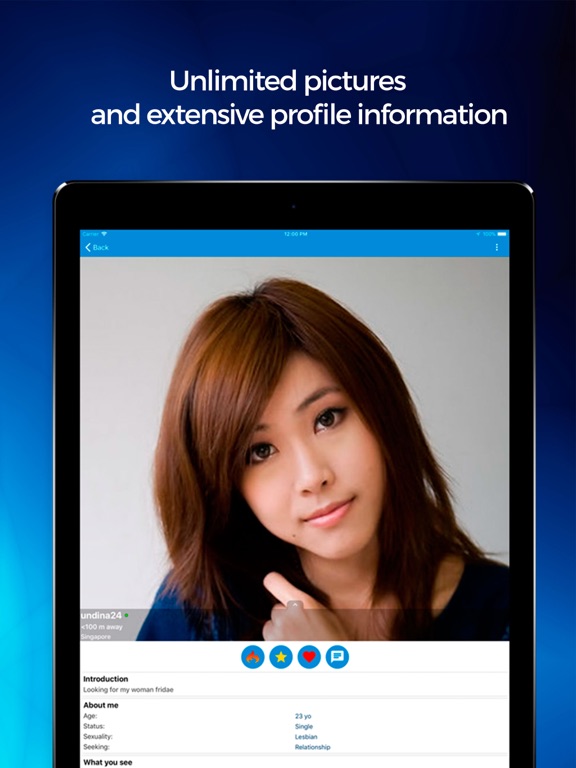 Fridae - LGBT Asia iPad screenshot 6 - Social Networking app