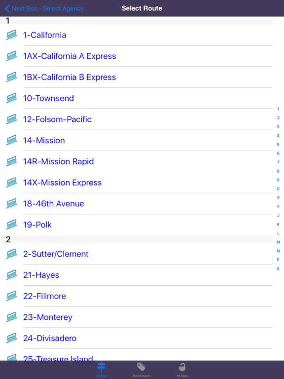 Screenshot #5 pour Next Bus Real Time Lite