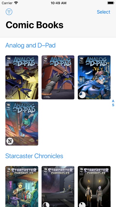 Comic Book Viewer Screenshot