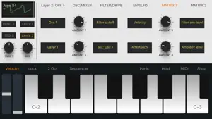 Zeeon synth screenshot 3