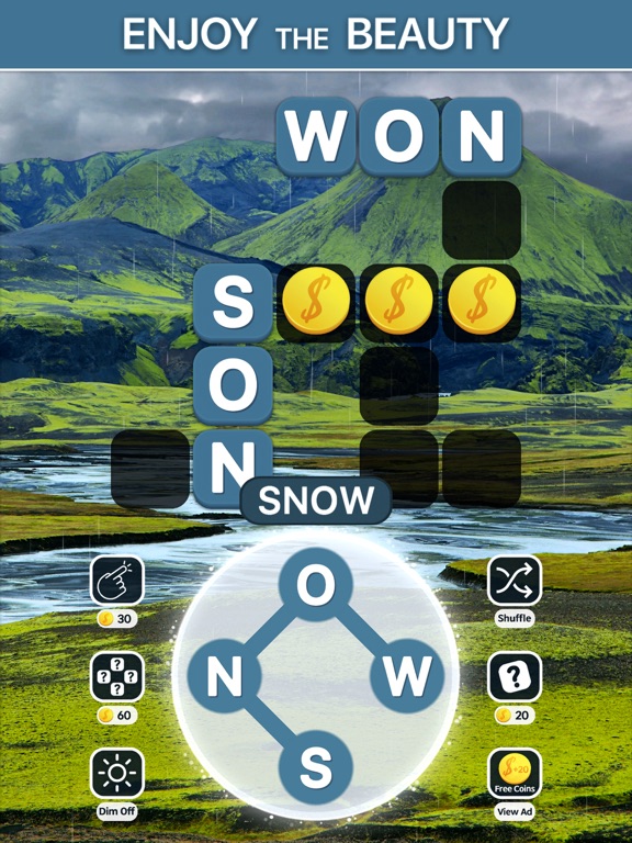 Word Swipe Connect World Quiz iPad screenshot 5 - Games app