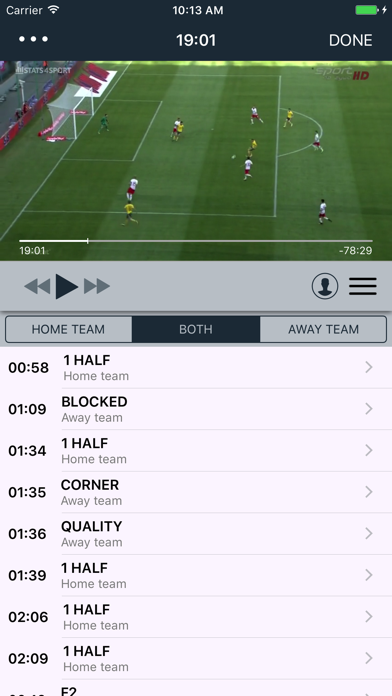 Stats4sport Screenshot