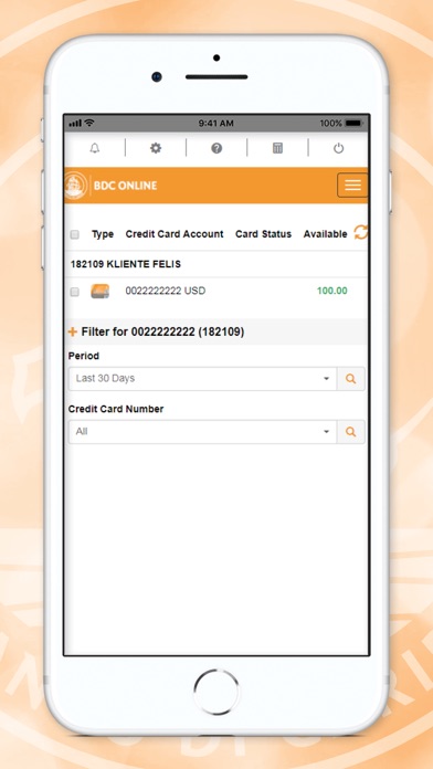 Banco di Caribe Mobile Banking Screenshot