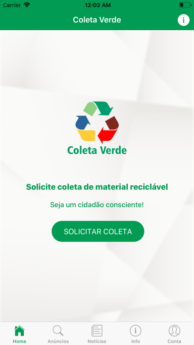 Screenshot #1 pour Coleta Verde