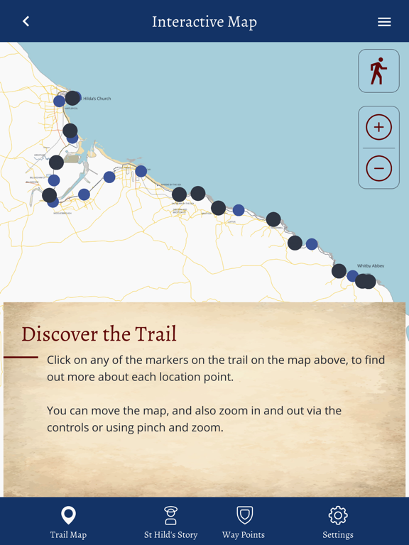 The Way of St Hild iPad screenshot 2 - Travel app