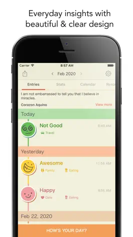 Game screenshot Emoly - Personal Mood Tracker apk