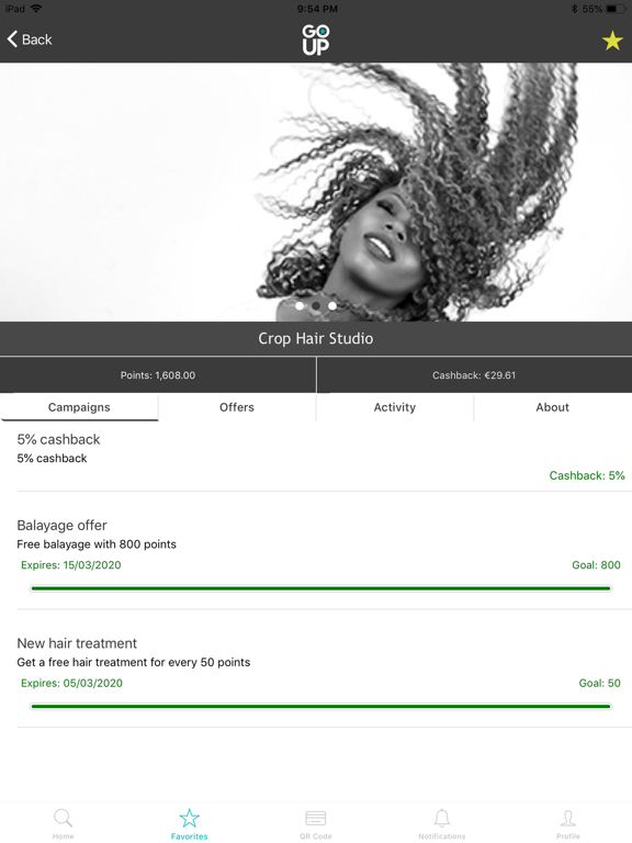 Screenshot #5 pour GoUp Loyalty Programme