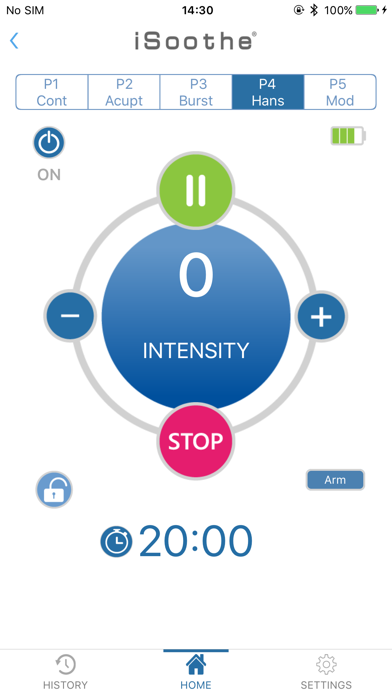 Screenshot #2 pour iSoothe® 3-in-1 TENS Therapy