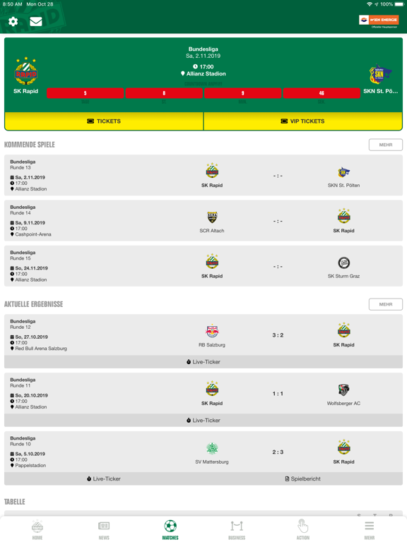 Screenshot #5 pour SK RAPID