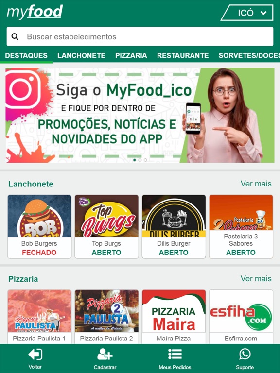 Screenshot #4 pour MyFood Delivery