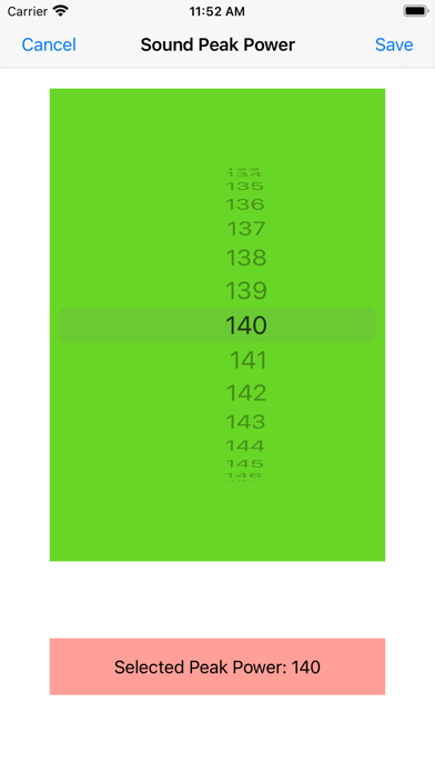Sound Counting Detection Screenshot