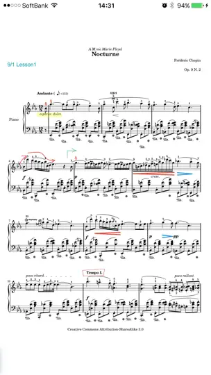 Screenshot von Piascore - Smart-Music Score auf dem iPhone 1