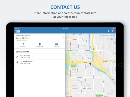 CED Connect iPad screenshot 7 - Business app