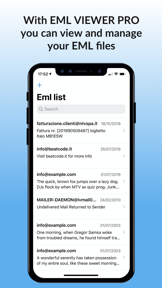 EML reader Pro EML file viewer screenshot