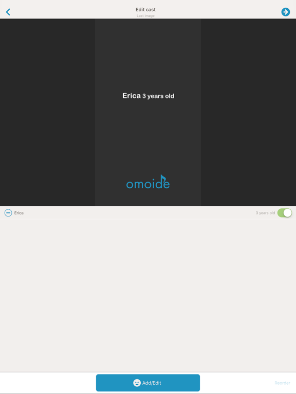 omoide - easy movie maker iPad screenshot 4 - Photo & Video app