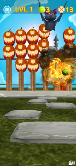 Game screenshot Ball Tossing Pumpkin vs Tennis hack