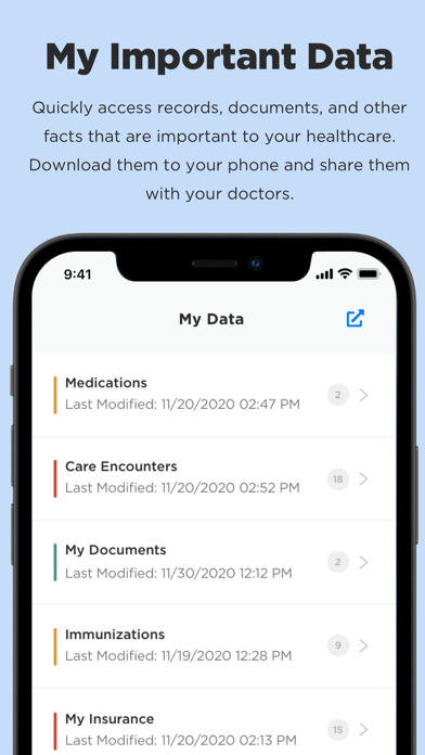 Narus Health Screenshot