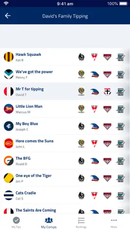 Game screenshot Official AFL Tipping hack