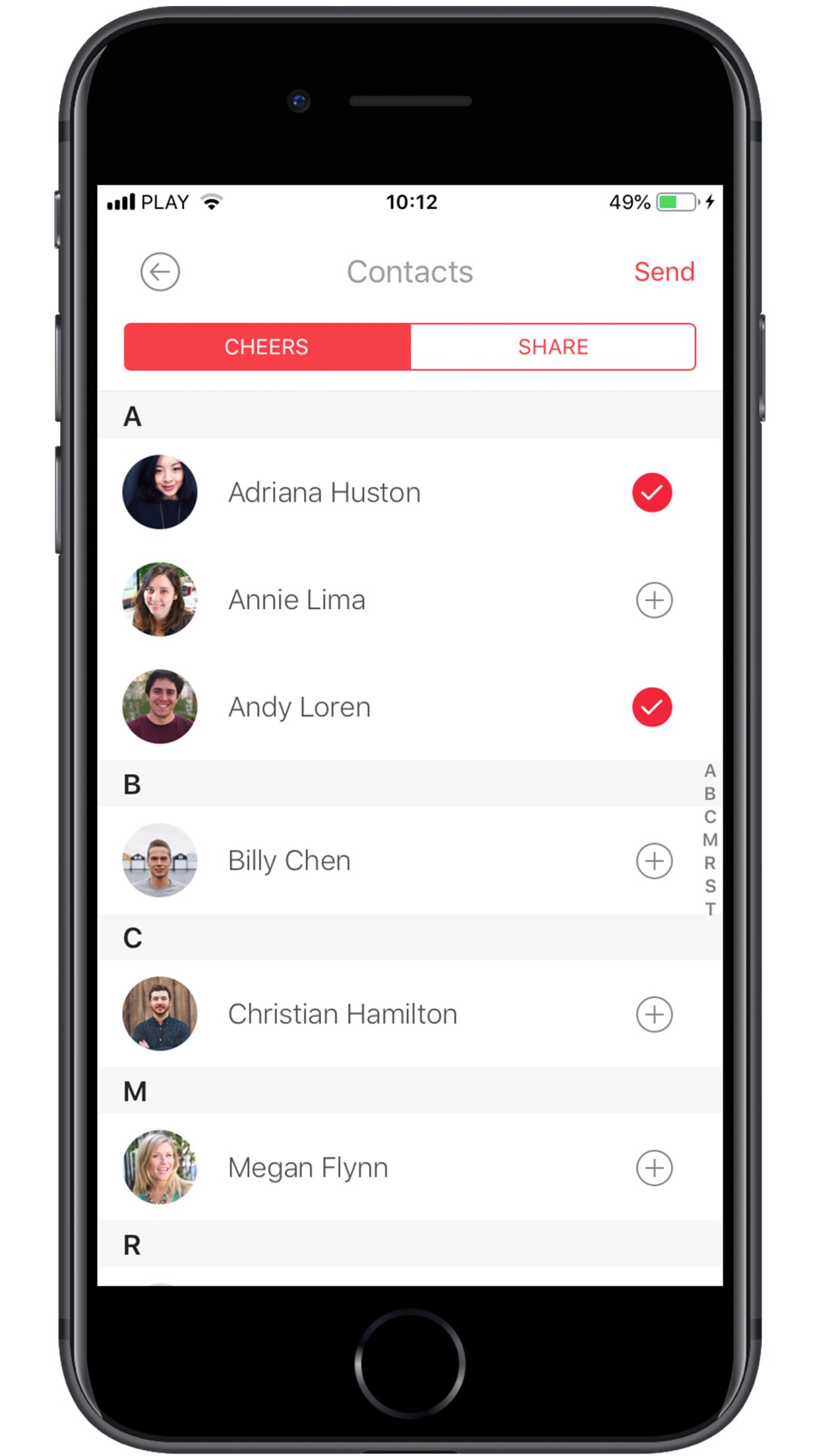 Screenshot 2 of Cheers: Instant invite