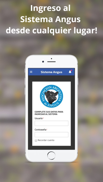 Asociación Argentina de Angus Screenshot