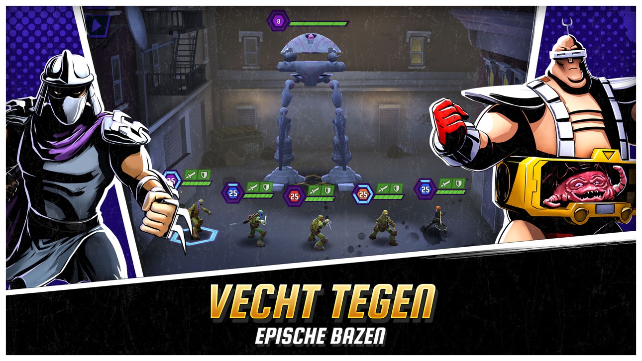 Ninja Turtles: Legends iOS Mod IPA screenshot 2 - iOS game interface