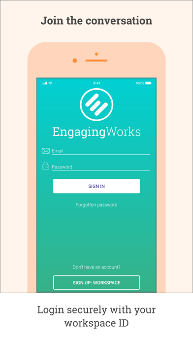 Screenshot #1 pour Engaging Works Enterprise