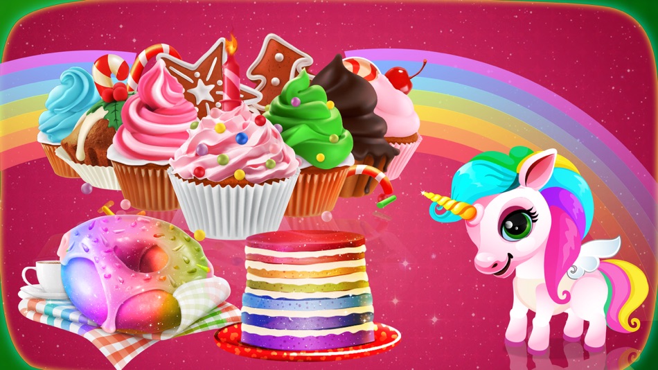 #6. Unicorn Rainbow Bakery Shop (iOS) 由: Haroon Mehmood