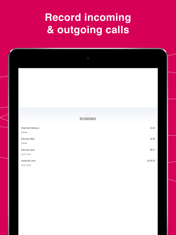 Screenshot #6 pour Call Recorder: Save & Listen