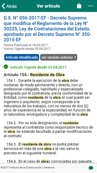 Sistema Legal ICG Screenshot
