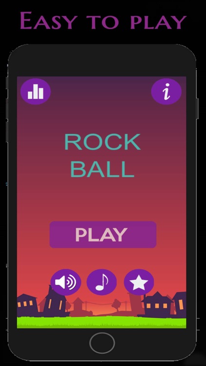 Rock Ball: Fall Down screenshot-0