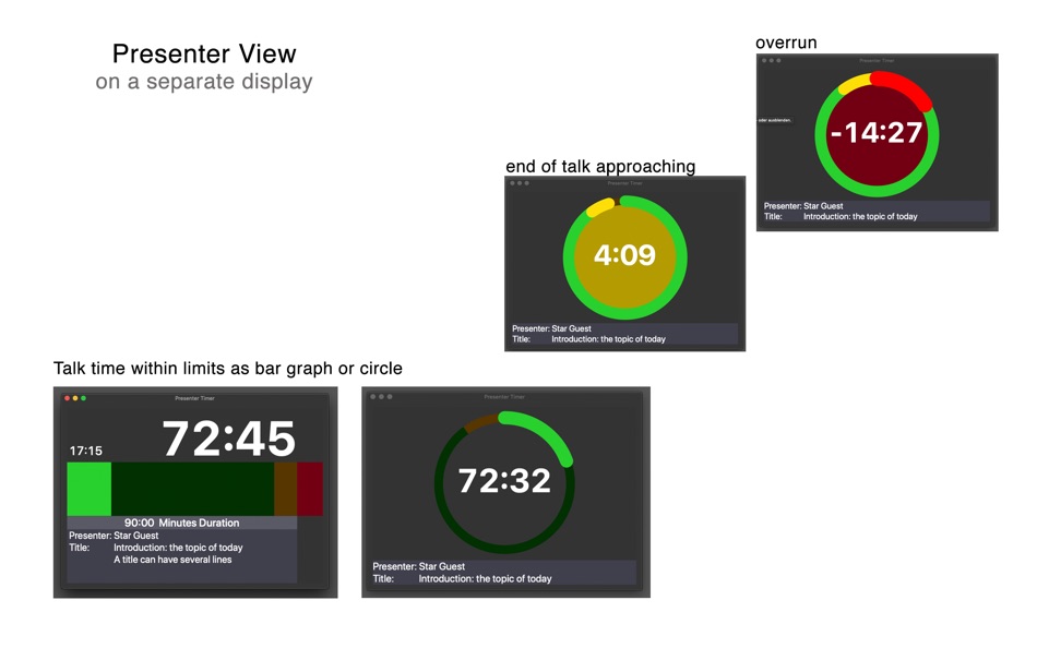 #2. Timer for Conference (macOS) 由: Kay Rehlich