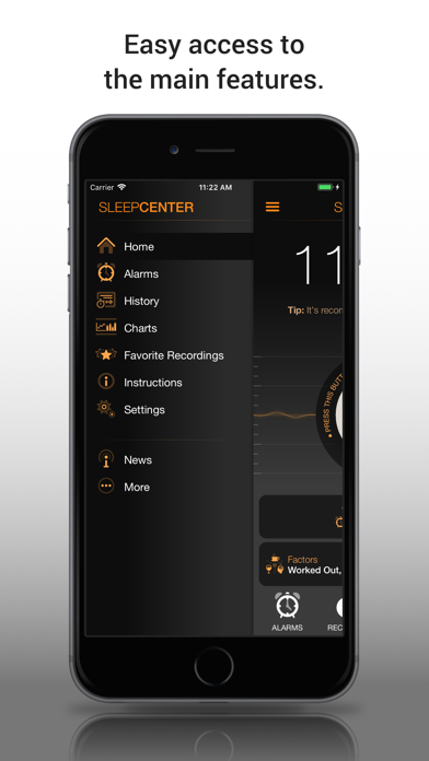 Sleep Center Screenshot
